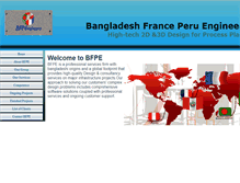 Tablet Screenshot of bfpe-ltd.com